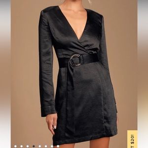 Lulus Satin Dress